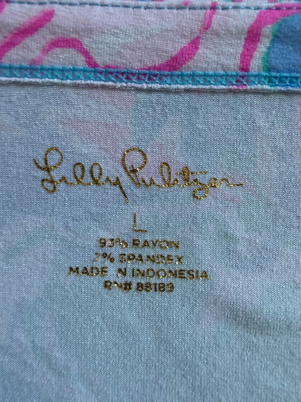 Lilly Pulitzer Sophie Dress L Viva La Lilly Tropical Floral Shift Dress - Picture 3 of 10